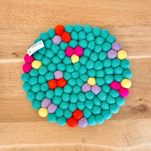 Felt Pot Stand Blossom