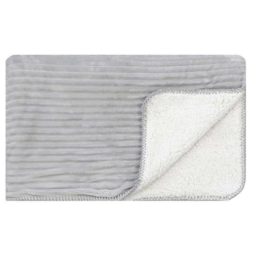 Cord Sherpa Throw