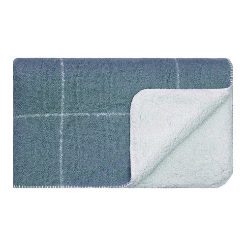 SHERPA THROW - BLUE