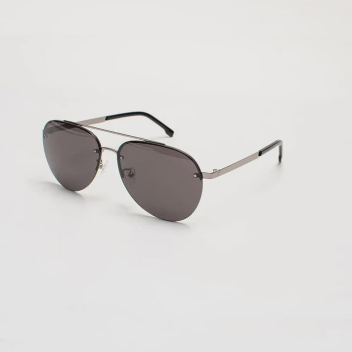 Silver D-1 Sunglasses