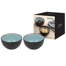 Teal 2pk Nibbles Bowl