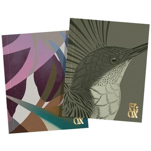 FLOX Ahi Notebook Set XS, Pack of 2 The FLOX Ahi XS Notebook Set is perfect for everyday thinkers, professionals, and creative artists.