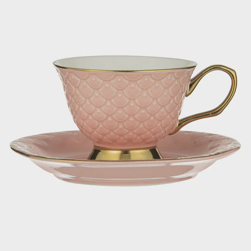 Ripple Blush Cup & Saucer