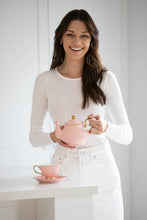 Ripple Blush Teapot