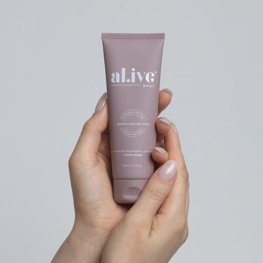 hand cream - raspberry blossom & juniper. by Al.ive