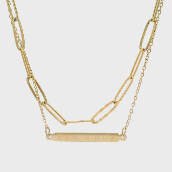 Ataahua Double Chain Necklace