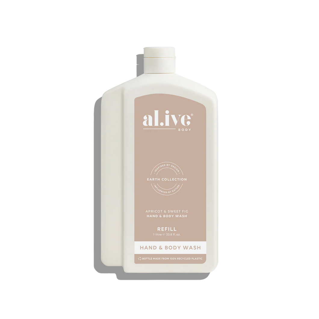 Apricot 1l wash Refil