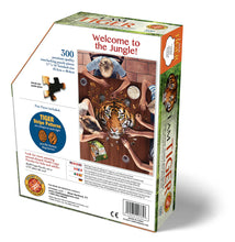 I AM TIGER 300pc puzzle by Madd Capp DESCRIPTION Welcome to the Jungle! Unique-shaped 300-piece jigsaw puzzle for ages 10 and up. Each puzzle comes with an educational Madd Capp Fun Facts booklet. Rosies Gifts, Mosgiel, Dunedin