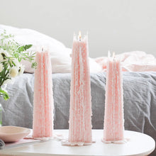 Peony Rose Icicle Candle Large