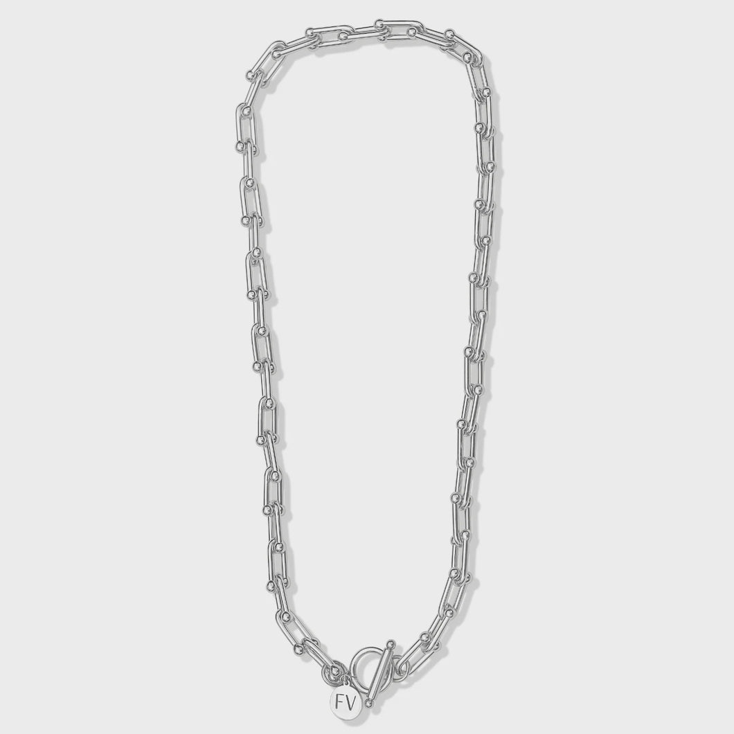 Silver Harper Fob Necklace