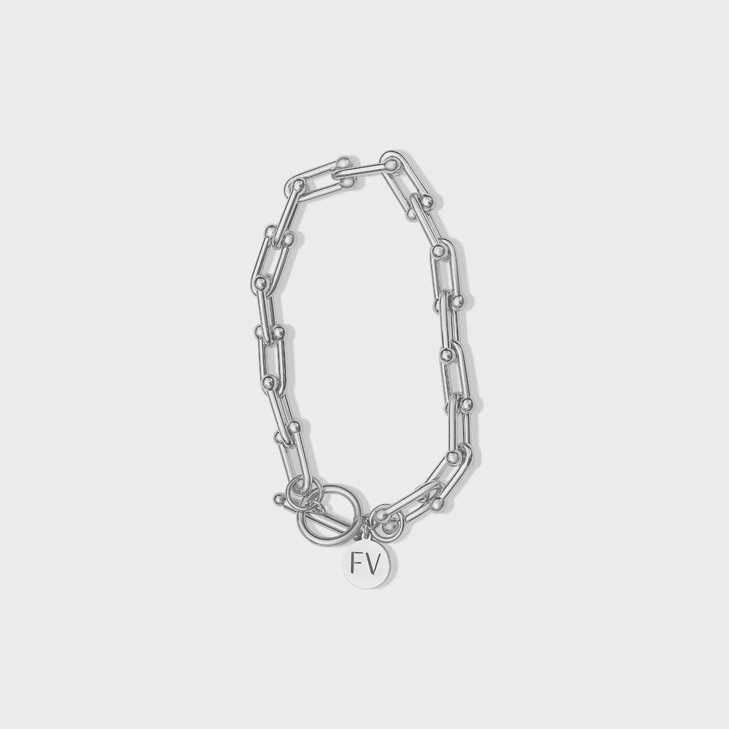 Silver Harper Fob Bracelet