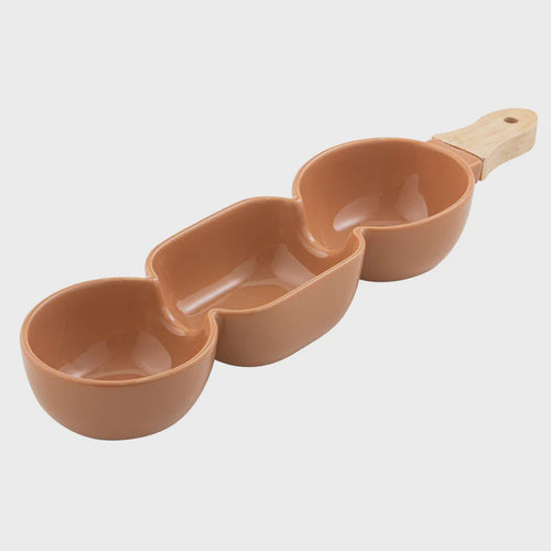3part serve stick - Terracotta