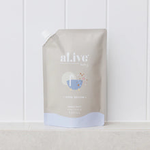 Al.ive 640ml Apple Blossom Bubble Bath Refill  A sustainable solution that doubles your bubble bath supply.