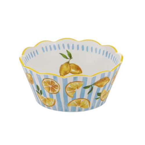 Capri Lemon Scallop Bowl