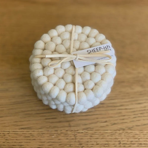 Felt Coasters - Natural