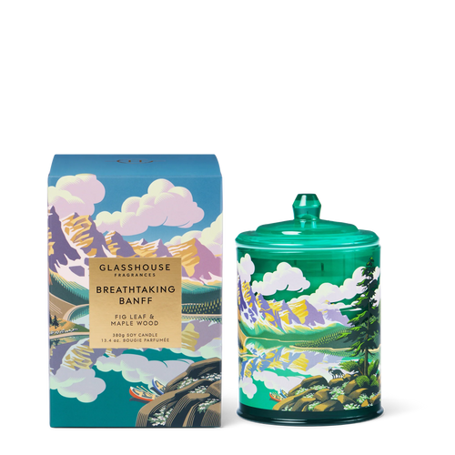 Breathtaking Banff - As you reach the summit, crisp alpine air is stirred by fresh green Fig leaves, the sweetness of Caramelised Fig, and the warmth of Maple Wood.