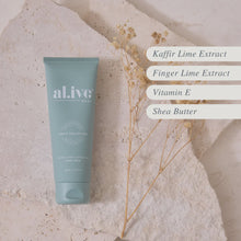 Hand cream - kaffir lime & green tea. by Al.ive