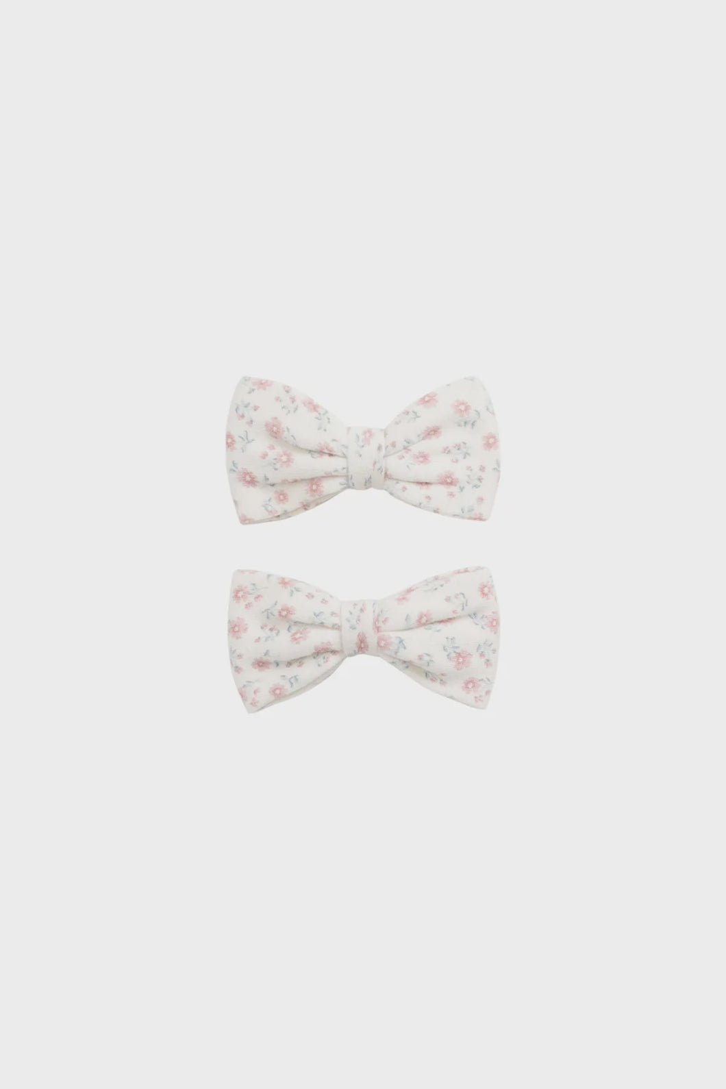 2pk Bow - Posy Garden Pink