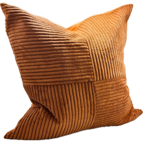 Patchwork Orange Cushion