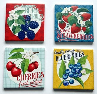 Berries Coasters Set