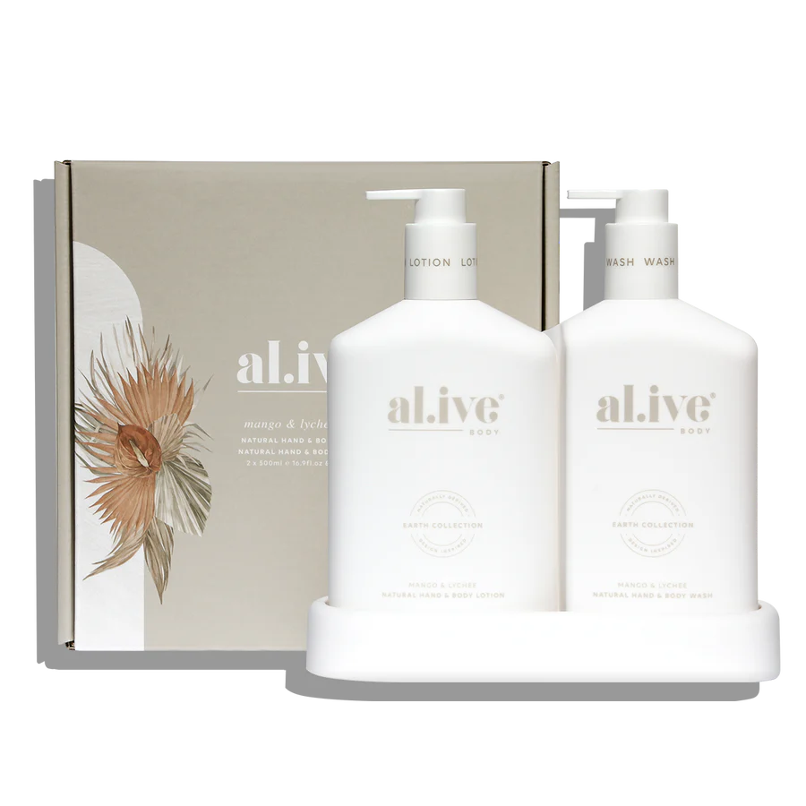 mango & lychee hand & body duo. by Al.ive