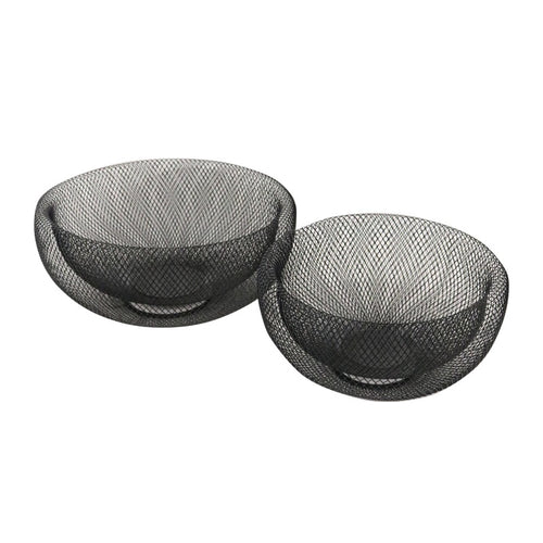 Black Mesh Bowl Set