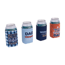 Father's Day Stubby Cooler by Splosh Neoprene stubby cooler with printed design, suitable for cans or bottles. Four Designs to choose from. Sized to fit 375 ml cans. Rosies Gifts, Mosgiel, Dunedin for the Father's Day Gift you need.