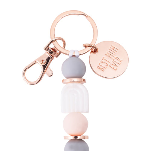 Best Mum Silicone Keyring