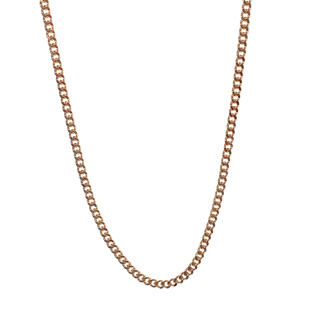 STEEL ME CURB CHAIN  This Steel Me Curb Chain is the perfect gift for any occasion. Crafted with stainless steel and finished with yellow gold plating, this chain is timeless and sophisticated. Rosies Gifts & Homeware, Mosgiel, Dunedin for your quality jewellery, necklace, earrings, bracelets and more.