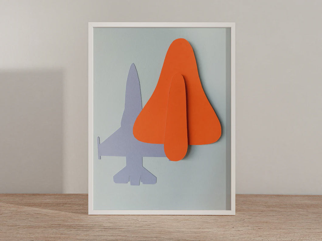 Jet Plane Shadow (10x13)
