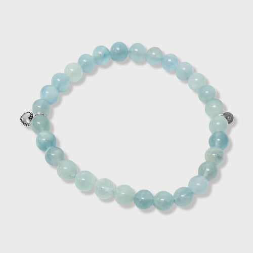 Aquamarine Stretchy Bracelet