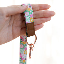 Teacher Lanyard Features: Available in four designs to match wristlets! High-shine rose gold hardware! Brown PU leather details! Made from high quality canvas fabric! Rosies Gifts for you, or someone else.