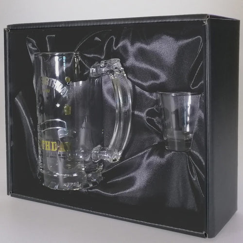 21 Shot / Stein Glass Set