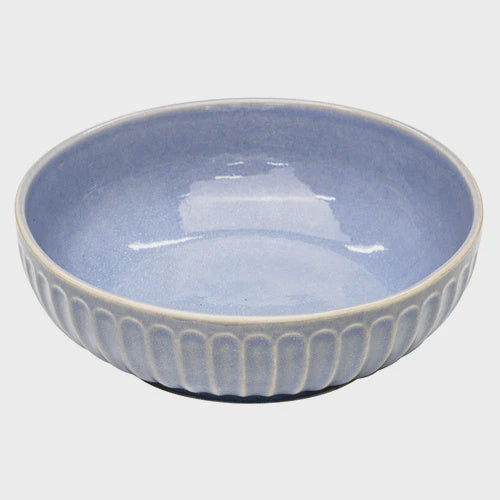 Marguerite Blue Serving Bowl
