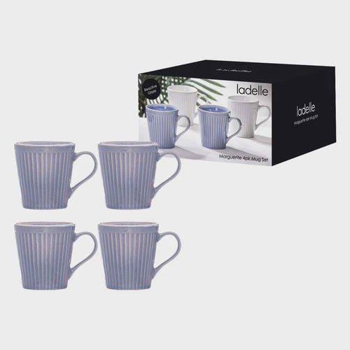 Marguerite Blue Mug Set