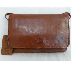 Bag- Compact Travel Cross Body Bag - Tan - Rosie's Gifts & Homeware