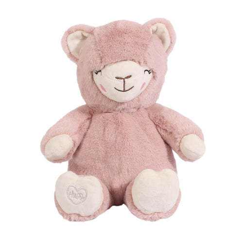 Toasty Hugs - Lulu Llama by Splosh, all-new cosy companions filled with calming tourmaline crystals. Removable heat pack to warm or cool. Rosies Gifts, Mosgiel, Dunedin for baby and child gifts.
