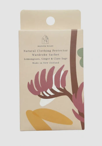 Lemongrass, Ginger & Clary Sage Wardrobe Sachets