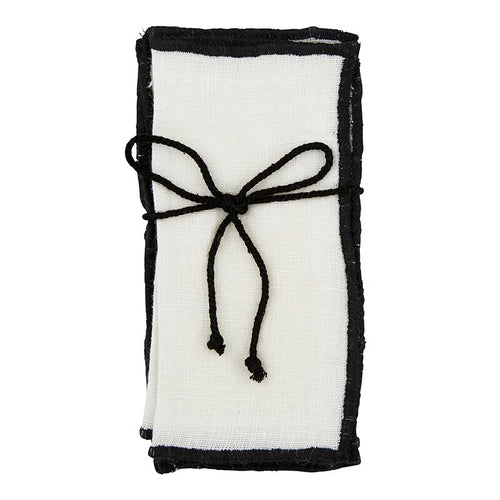 Napkins-Ivory Linen Set Of 4 Description Bring refined style to your tabletop with these linen napkins. Simple enough to mix and match! Pair with our leather accessory rings for a finished look. •Product Size: 15CM SQ •Material: Linen. Rosies Gifts, Mosgiel, Dunedin.