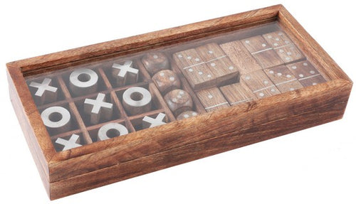 Wooden Games 3 Set