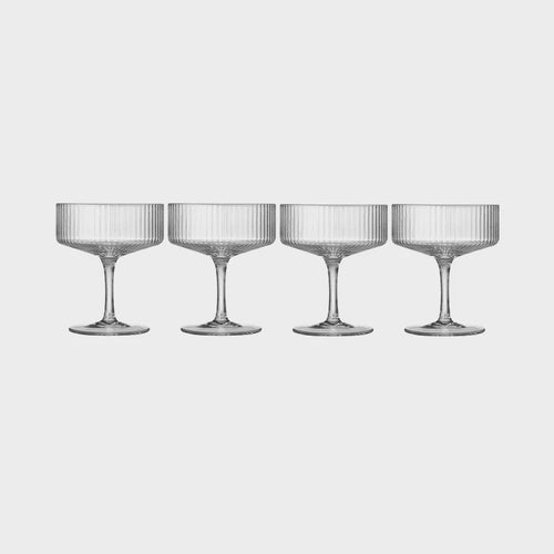 Esme Clear 4pk Cocktail Glass
