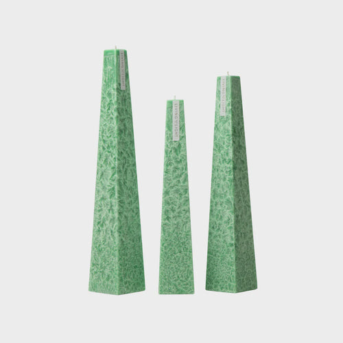 Festive Pine Icicle Candles