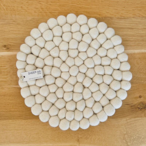 Felt Pot Stand - Natural