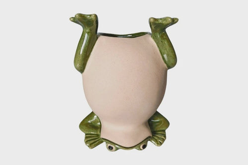 Frog Handstand Planter