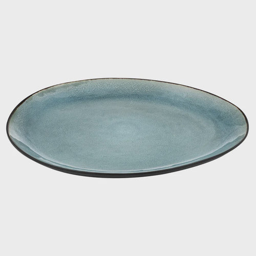 Teal Oblong Platter