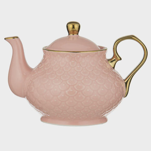Ripple Blush Teapot