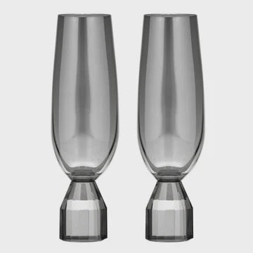 Ava Charcoal 2pk Champagne