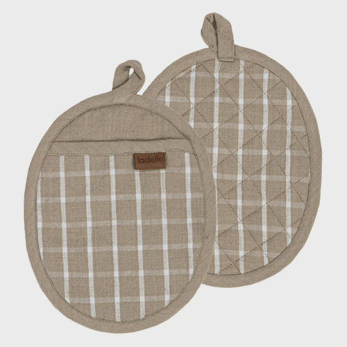 Taupe 2pk Pot Holder