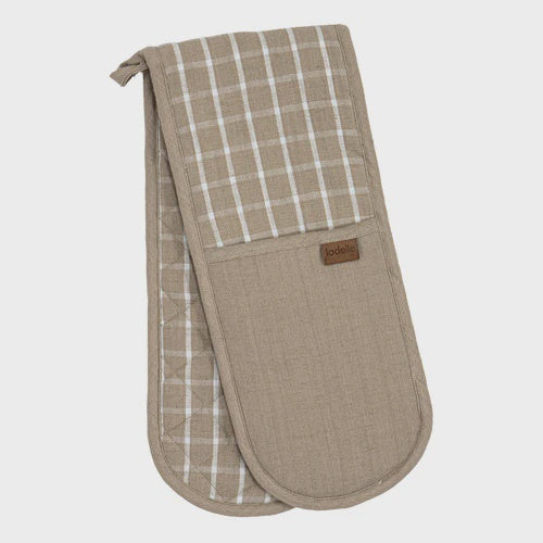 Taupe Double Oven Mitt