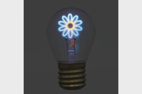 Daisy Lightbulb Lamp